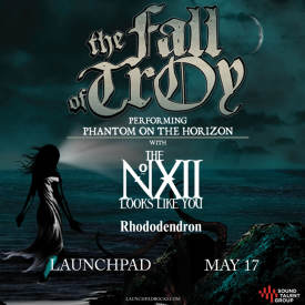 The Fall of Troy * The Number Twelve Looks Like You * Rhododendron  Flyer