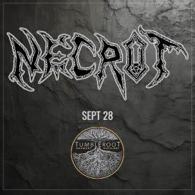 Launchpad presents Necrot at Tumbleroot Brewery in Santa Fe  Flyer