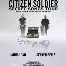 Citizen Soldier Secret Songs Tour Flyer