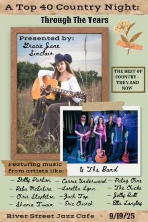 Top 40 Country Night wGracie Jane Sinclair  The Band