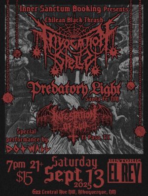 INVOCATION SPELLS PREDATORY LIGHT  INFESTATION OF EVIL  DOT WALL