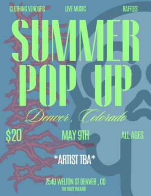 Summer Pop Up 