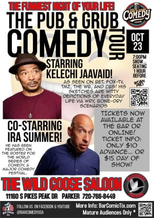 The Pub  Grub Comedy Tour 