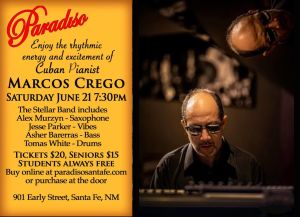 Cuban Pianist Marco Crego