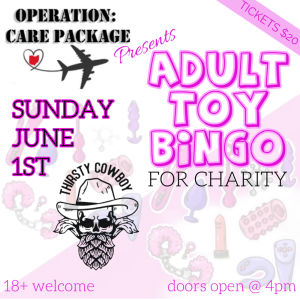 ADULT TOY BINGO for Charity 