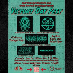 Victory Day Fest 2025 w 1876 Berzerk Under Exile Kinghorn Lesser Animal
