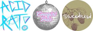 Acid Rat SweetNest  Cowgirl Pills  Underground Indie Punk  Disco Mashup