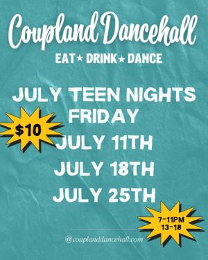 Friday UNDER 21 Night Teen Night  10