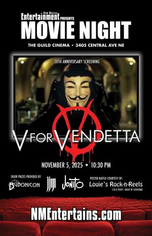 NME Movie Night V for Vendetta 20th Anniversary
