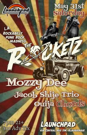 The Rocketz  Mozzy Dee  Jacob Shije Trio  The Ouija Chords