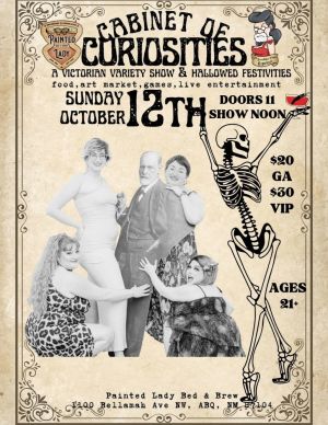 The Freudian Slips Experience Present A Cabinet of Curiosities