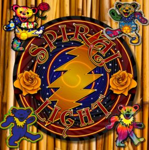 GRATEFUL DEAD NIGHT WITH SPIRAL LIGHT
