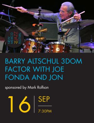 Barry Altschul 3Dom Factor with Joe Fonda and Jon