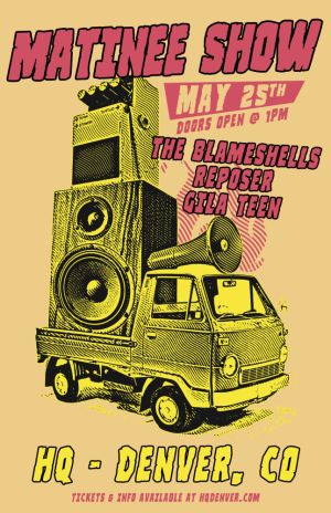 The Blameshells  Matinee Show