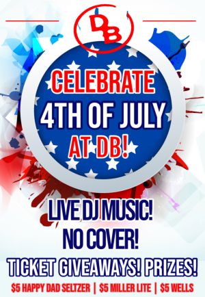 Live DJ July 4th