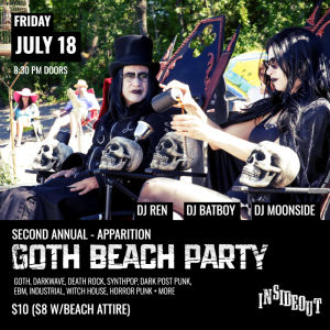 2nd Annual GOTH BEACH PARTY