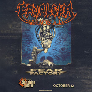 Cavalera Chaos AD  Fear Factory 
