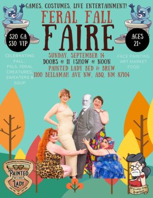 The Freudian Slips Experience Present Feral Fall Faire