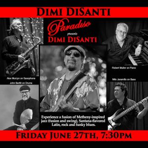 Dimi DiSanti  Experience a fusion of Methenyinspired jazz