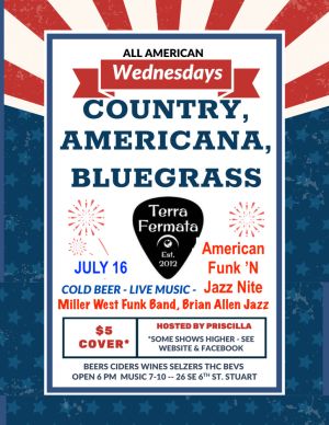 MILLER WEST BAND with opener Brian Allen Jazz
