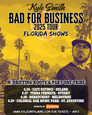 KYLE SMITH BAD FOR BUSINESS TOUR w opener Drifting Roots
