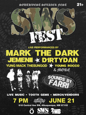MARK THE DARK  JEMENII  D1RTYDAN  YUNG MACK THESUNGOD  YOUNG ROCCO  more
