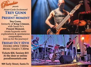 Trey Gunn formerly of King Crimson and Santa Fes Present Moment create hypnotic sonic explorations 