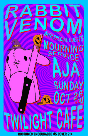 Rabbit Venom w Mourning Service AJA