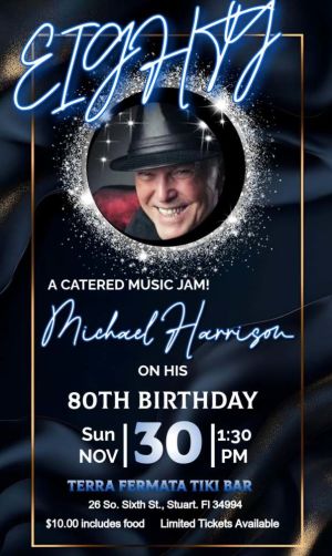 Micheal Harrisons 80th Birthday Soire featuring the FLUID BAND