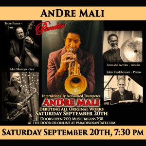 Internationally Acclaimed Trumpeter AnDre Mali