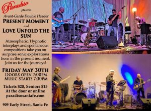 AvantGarde Double Header  Present Moment  Love Unfold the Sun