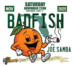 BADFISH with opener Joe Samba