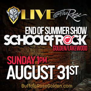 School Of Rock 2025 End Of Summer Show