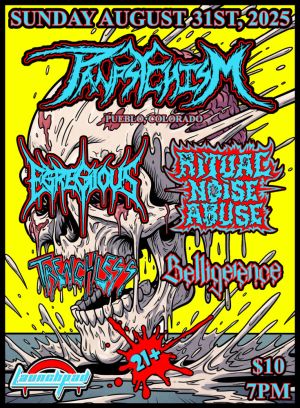 Panpsychism  Egregious  Trenchless  Ritual Noise Abuse  Belligerence
