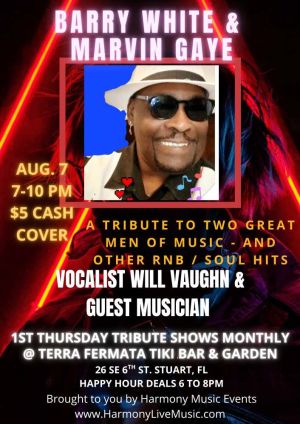 Will Vaughn tribute to Barry White amp Marvin Gaye
