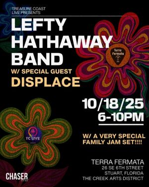 LEFTY HATHAWAY BAND with opener DISPLACE
