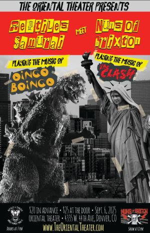 Reptiles  Samurai  Play Oingo Boingo 