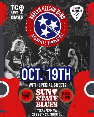 RAELYN NELSON BAND with opener Sun State Blues