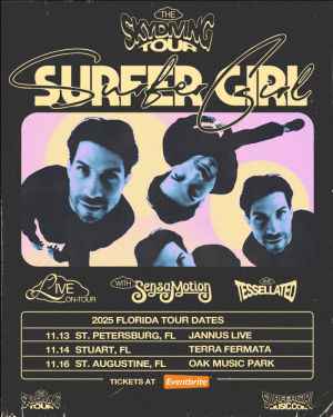 SURFER GIRL THE SKYDIVING TOUR w TESSELLATED