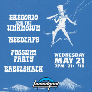 Gregorio  the Unknown  Needcaps  Possum Party  Babelshack 
