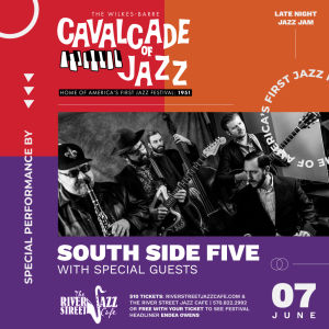Late Night Jazz Jam with South Side Five wspecial guests