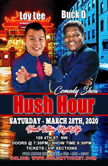 Hush Hour Comedy Show Albuquerque Hush Ultra Nightlife 2020 03