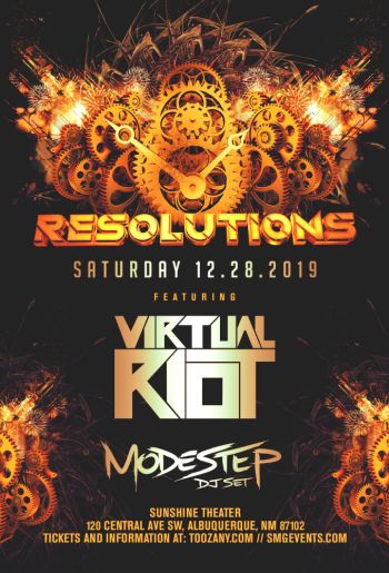 Virtual Riot Modestep Albuquerque Sunshine Theater 2019 12 28