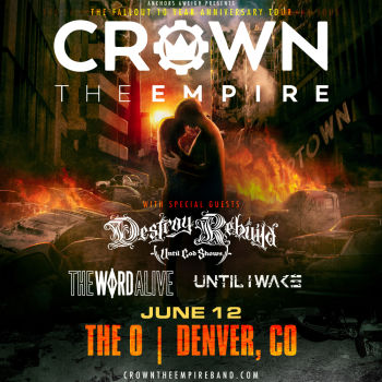 Crown The Empire Denver @ The Oriental Theater 2022-06-12 19 ...