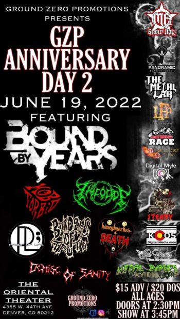 Ground Zero Promotions Anniversary Party Denver @ The ...
