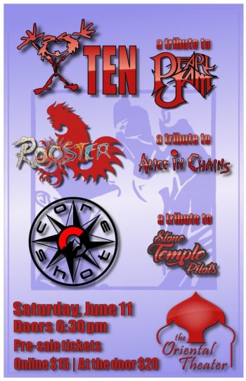 Ten - Tribute to Pearl Jam Denver @ The Oriental Theater 2022 ...