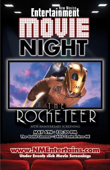 Abq Nm Free Christmas Gifts 2022 Nme Movie Night Presents The Rocketeer 30Th Anniversary With Billy Campbell  & Alan Arkin Albuquerque @ The Guild Cinema 2022-05-06 22:30:00