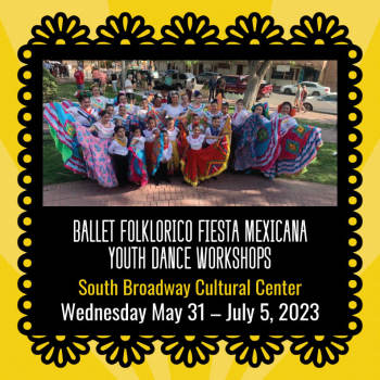 Ballet Folklorico Fiesta Mexicana Youth Dance Workshops - May 31, 2023, 5:30 pm