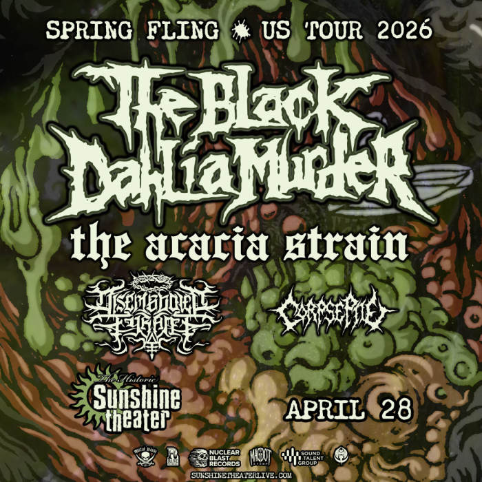 The Black Dahlia Murder - Spring Fling US Tour 