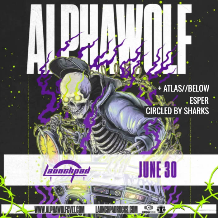 Alpha Wolf  * Atlas//Below * Esper * Circled By Sharks 